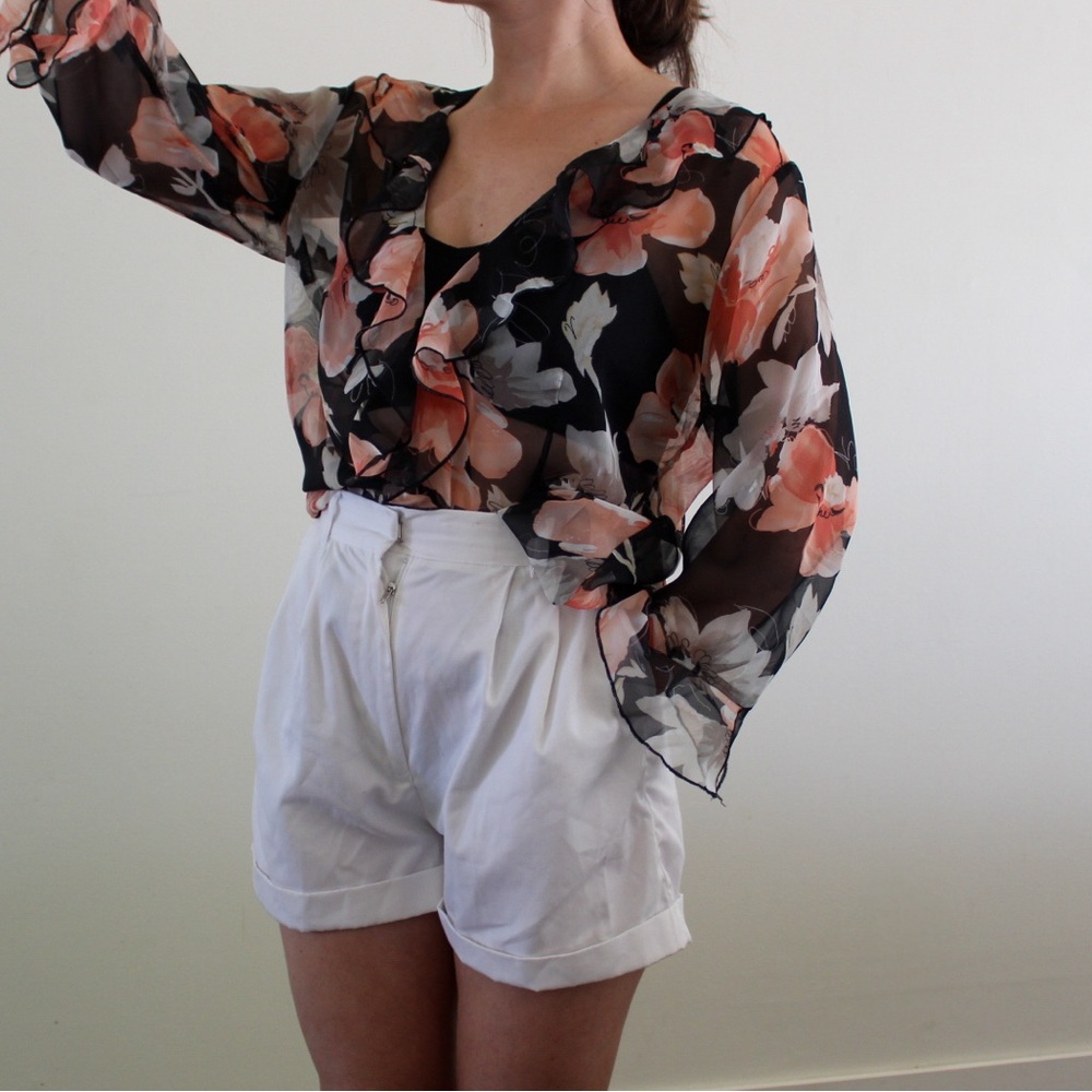 Vintage Liz Baker blouse - Picture 3 of 4